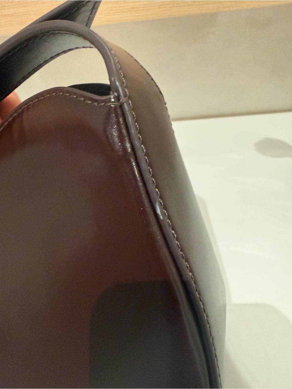 Cult Gaia Malvi Shoulder Bag Espresso - Picture 8 of 14